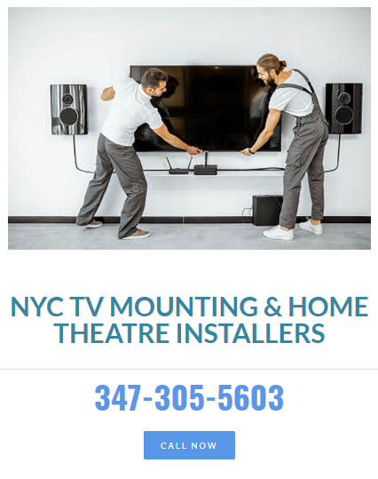 NYC TV Mounting & Home Theatre Installers
